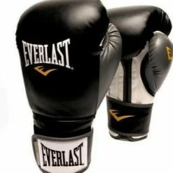 Boxing Equipment Everlast Powerlock Training Glove Grey/Black