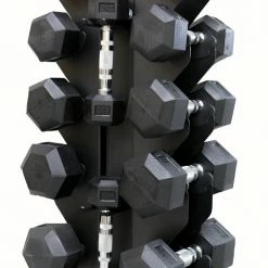 Body Iron Commercial 110kg Hex Dumbbell Package