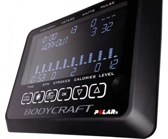 Bodycraft KVR500 Pro Air & Magnetic Resistance Rowing Machine Cardio 5 Bodycraft KVR500 Pro Air & Magnetic Resistance Rowing Machine Cardio