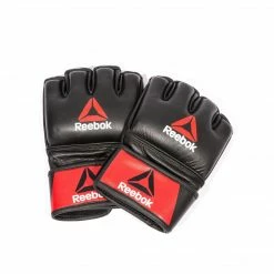 Reebok Combat Leather MMA Fight Gloves Boxing Equipment