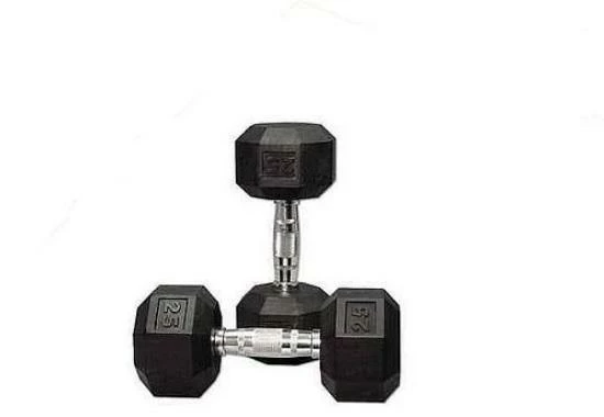 32.5 Kg Body Iron Commercial Rubber Hex Dumbbell Pair 3 32.5 Kg Body Iron Commercial Rubber Hex Dumbbell Pair