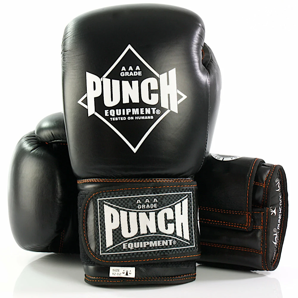 Punch Equipment Punch Black Diamond Muay Thai Boxing Gloves 6 Punch Equipment Punch Black Diamond Muay Thai Boxing Gloves