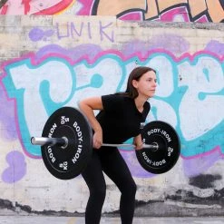 Body Iron Commercial 5ft Olympic Barbell Weights, Barbells & Dumbbells