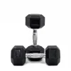 10 Kg Body Iron Commercial Rubber Hex Dumbbell Pair Weights, Barbells & Dumbbells