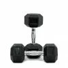 Body Iron Commercial Rubber Hex Dumbbell 110kg Set