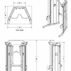 Bodycraft Commercial Functional Trainer LPFTG 15 Bodycraft Commercial Functional Trainer LPFTG