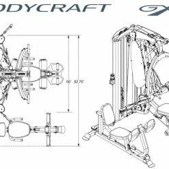 Strength Bodycraft LGXP Pro Multi Station Home Gym 12 Strength Bodycraft LGXP Pro Multi Station Home Gym