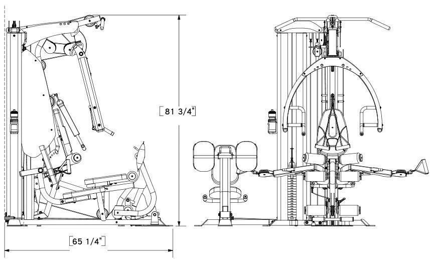 Strength Bodycraft LGXP Pro Multi Station Home Gym 8 Strength Bodycraft LGXP Pro Multi Station Home Gym
