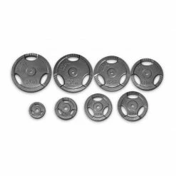 Weights, Barbells & Dumbbells Bodyworx 10KG Hammertone Standard Weight Plate (Qty 2)