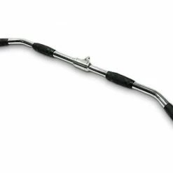 Body Iron Commercial 122cm Revolving Lat Pull Down Bar Cable Attachment Strength