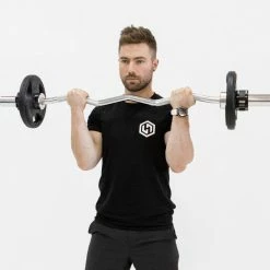 Body Iron Commercial Olympic Ez Curl Bar