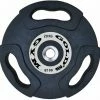 Weights, Barbells & Dumbbells Gold's Gym 20kg Olympic Tri-Grip Weight Plate Pair