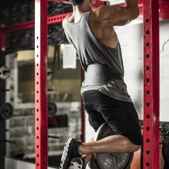 Harbinger Leather Dip Belt With Chain Weight Training Accessories