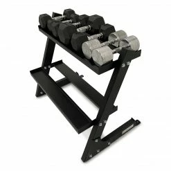 Body Iron 2 Tier Dumbbell Rack Weights, Barbells & Dumbbells 24 Body Iron 2 Tier Dumbbell Rack Weights, Barbells & Dumbbells