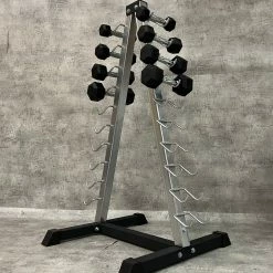 Weights, Barbells & Dumbbells Body Iron A Frame Hex Dumbbell Rack 10 Pairs (Only For 1, 2, 3, 4kg Hex Dumbbells)
