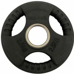 Weights, Barbells & Dumbbells Body Iron Olympic Commercial Coated Weight Plate 2.5 Kg (Pack Of 4 Singles)