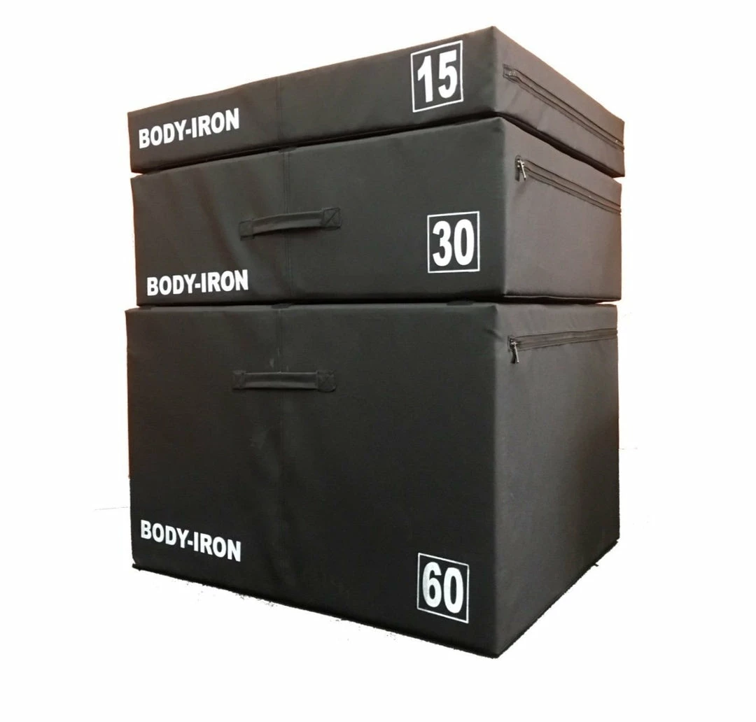 Functional Conditioning Body Iron Foam Plyometric Boxes Set 3 Functional Conditioning Body Iron Foam Plyometric Boxes Set