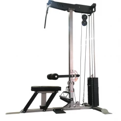 Body Iron Commercial 110kg Lat Pull Down / Low Row Machine Strength
