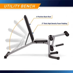 Strength Marcy MPM5108 Deluxe Bench & Rack Combo