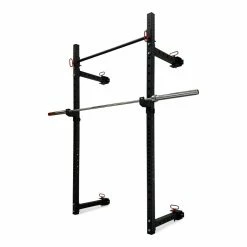Power Racks & Squat Racks Body Iron Wall Mounted Folding Squat Rack R1