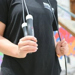 Functional Reebok Leather Skipping Rope