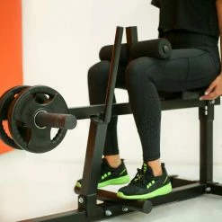 Body Iron Seated Calf Raise Machine Lower Body