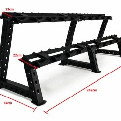 Body Iron 500 Kg Commercial Club CPU Dumbbell Set With Optional Rack