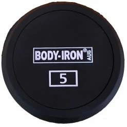 Body Iron 975 Kg Commercial Rubber Dumbbell Set With Optional Rack Weights, Barbells & Dumbbells