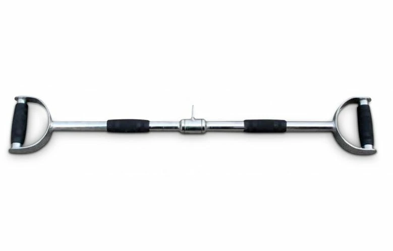 Strength Body Iron Wide D-Handle Revolving Row Bar Cable Attachment 3 Strength Body Iron Wide D-Handle Revolving Row Bar Cable Attachment