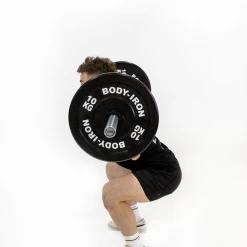 Body Iron 7ft Slate Commercial Olympic Barbell Rated 2000lbs Weights, Barbells & Dumbbells