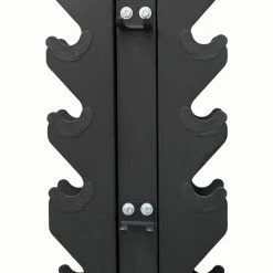 Body Iron Commercial Vertical Hex Dumbbell Rack 10 Pairs Weights, Barbells & Dumbbells