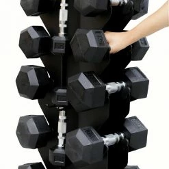 Body Iron Commercial 110kg Hex Dumbbell Package
