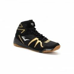 Boxing Equipment Everlast PIVT Boxing Boots Black/Gold