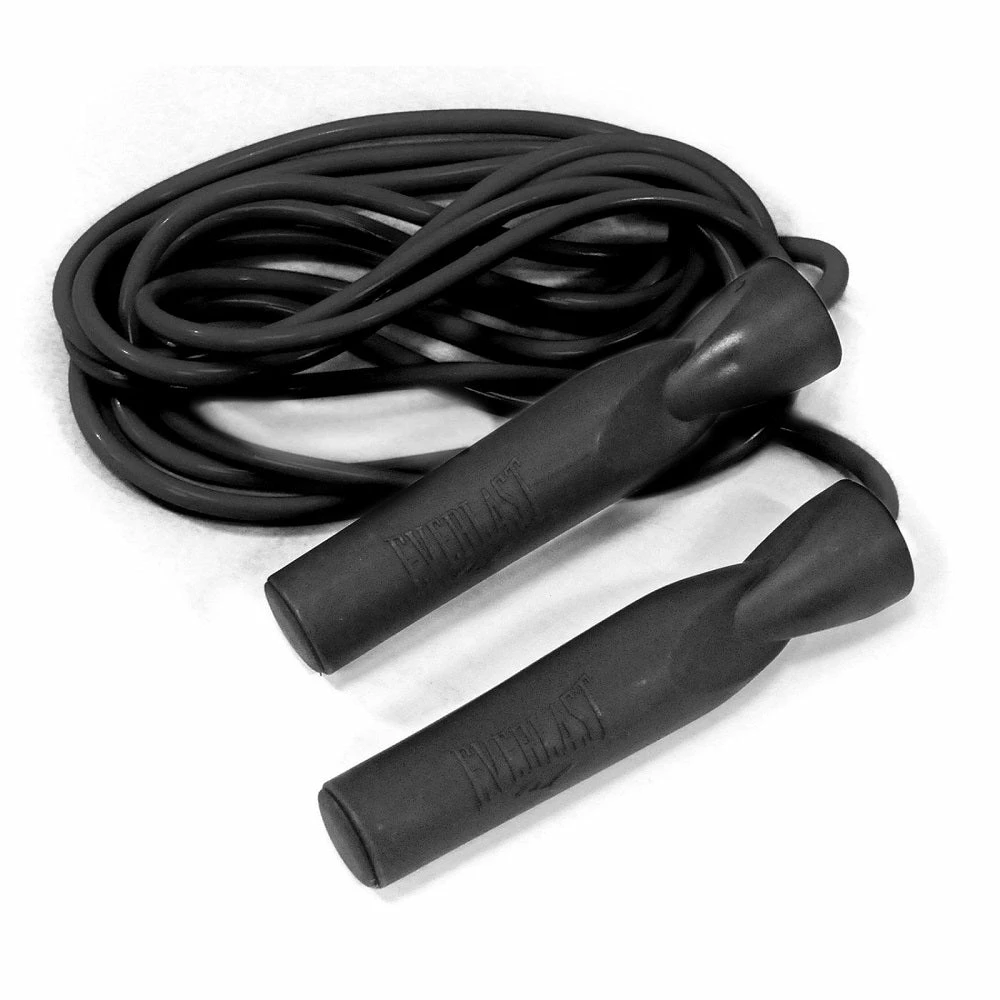Black Everlast PVC Skipping Rope 9 Foot 6 Inches Skipping Ropes 3 Black Everlast PVC Skipping Rope 9 Foot 6 Inches Skipping Ropes