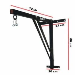 Everlast Foldable Heavy Bag Wall Mount Bracket Boxing Equipment