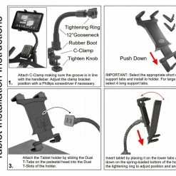 Bodycraft Cardio Spin Bike Phone / Tablet Holder