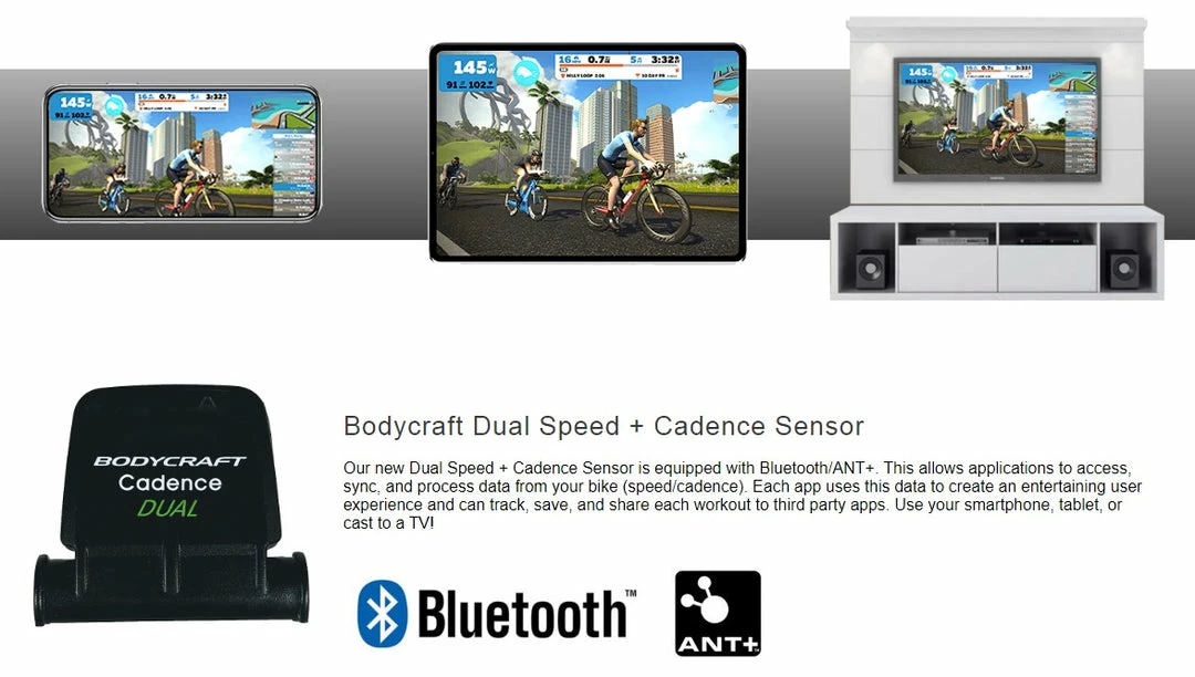 Bodycraft SPX Magnetic Indoor Cycle Spin Bike Cardio 8 Bodycraft SPX Magnetic Indoor Cycle Spin Bike Cardio