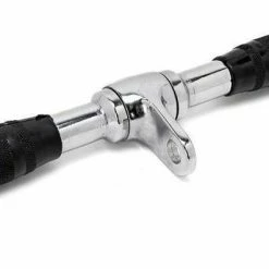 Body Iron Commercial 122cm Revolving Lat Pull Down Bar Cable Attachment Strength