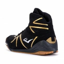 Boxing Equipment Everlast PIVT Boxing Boots Black/Gold