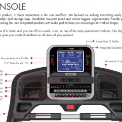Cardio Spirit Light Commercial Treadmill SXT685