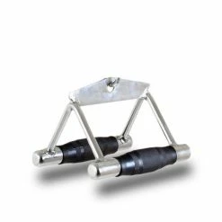 BodyWorx Body Iron Rubber Grip Seated Row Bar Commercial Grade