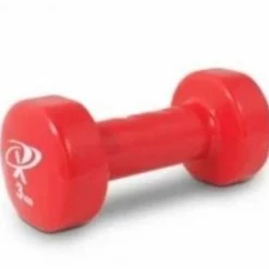 Weights, Barbells & Dumbbells Bodyworx Vinyl Dumbbell 3 Kg Red (1 Qty)