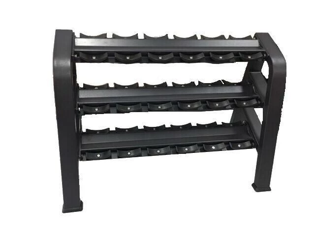 Weights, Barbells & Dumbbells Body Iron Platinum Commercial Dumbbell Rack (3 Tier 9 Pair) 3 Weights, Barbells & Dumbbells Body Iron Platinum Commercial Dumbbell Rack (3 Tier 9 Pair)