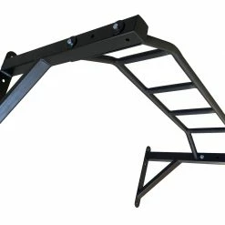 Body Weight Training Body Iron Wall Mounted Multi-Grip Pull Up Bar