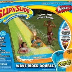 Wham-O Slip 'N Slide Wave Rider Double With Bonus Boogie Boards