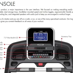 Spirit Treadmill SXT285