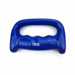 Body Iron D Shape Dumbbell Hand 1kg Red Color Boxing Equipment