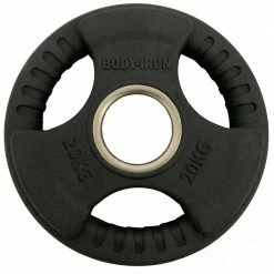 Weights, Barbells & Dumbbells Body Iron Olympic Commercial Coated Weight Plate 20 Kg Pair
