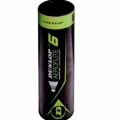 Dunlop Aeroflite No.6 Shuttlecocks White Badminton