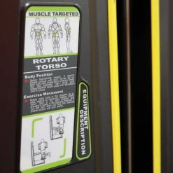 Body Iron Commercial Platinum Rotary Rorso Machine